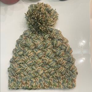 Multicolor handmade Knit Pom-Pom Beanie